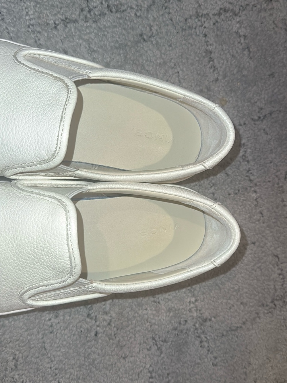 Vince Slip-On Loafers in Bone